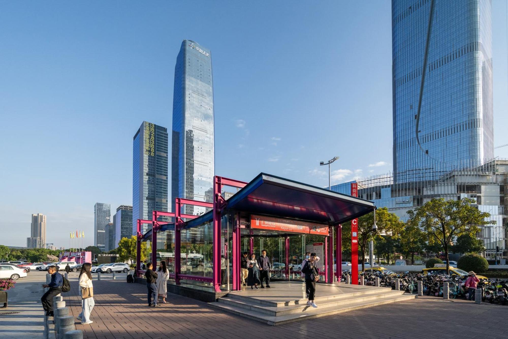 Livetour Hotel Financial City Keyun Road Metro Гуанчжоу Экстерьер фото